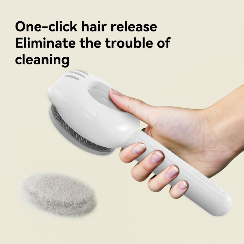 Cat Comb for Removing Loose Fur - Cat & Dog Brushing Tool, Pet Hair Remover, Perfect for Long-Haired Pets, Essential Grooming Accessory