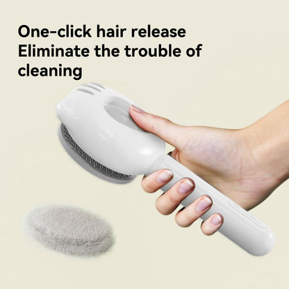 Cat Comb for Removing Loose Fur - Cat & Dog Brushing Tool, Pet Hair Remover, Perfect for Long-Haired Pets, Essential Grooming Accessory