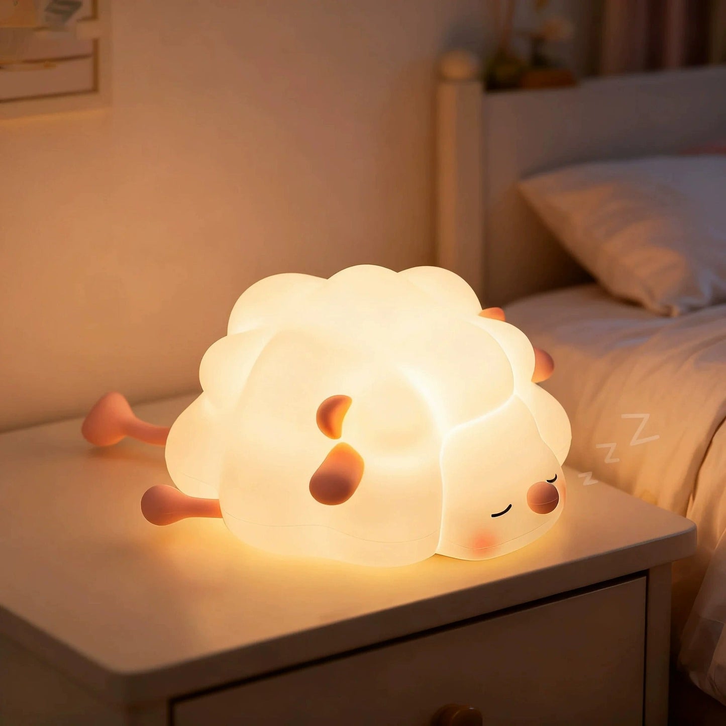 🦊✨ Cute Little Animal Lamp – Your Snuggly Light Buddy for Cozy Nights! ✨🦊