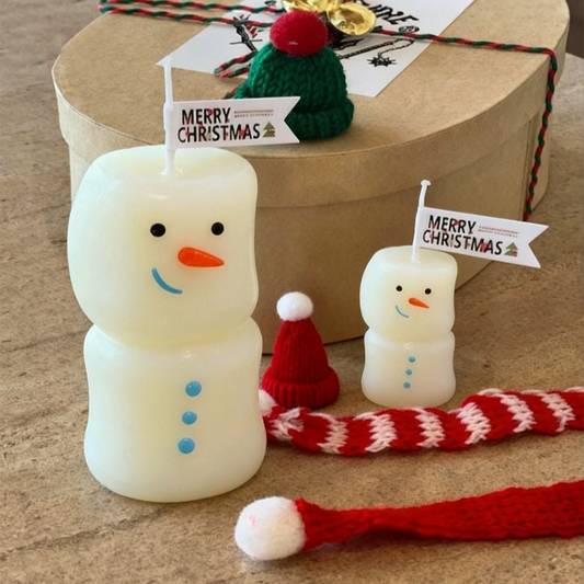 Snowman Candle (2PCS)