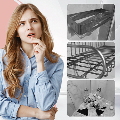 🔥Wall Mounted Suction Cup Transparent Tissue Organizer